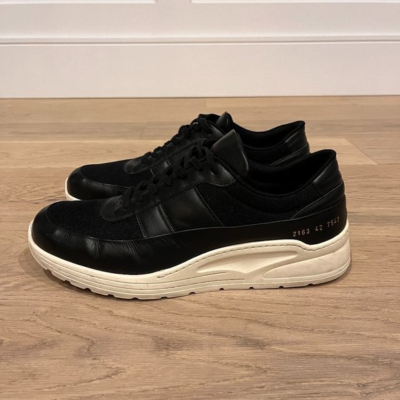 Common Projects Track Super Black Size 42EU - Picture 1 of 8